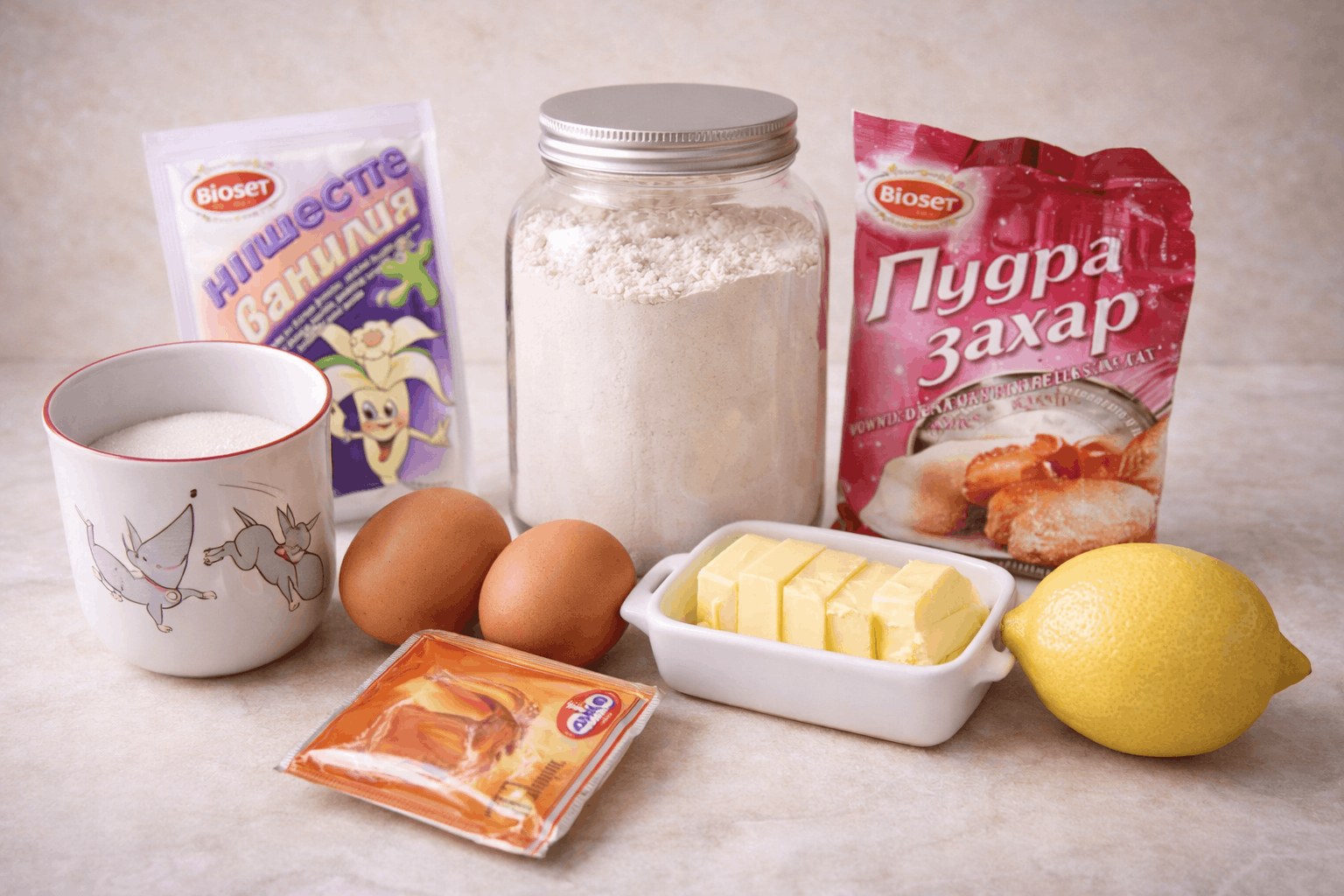 ЛИМОНОВ КЕКС С ГЛАЗУРА -Стъпка-2843